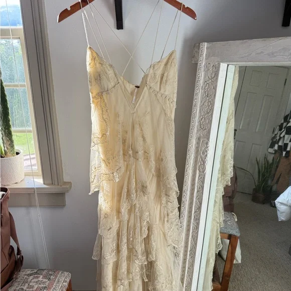 Free People | Dresses | Free People Cream Lace Wedding Dress | Poshmark Free People | Dresses | Free People Cream Lace Wedding Dress | Poshmark
